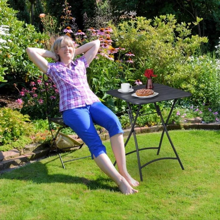 Metall Balkontisch klappbar – Bild 3