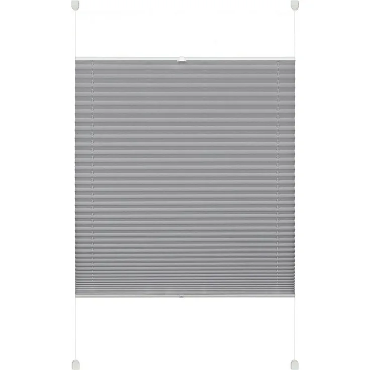 OTTO home Plissee EASYFIX PIA, blickdicht, ohne Bohren, verspannt, Klemmfix, mit patentiertem Trägersystem