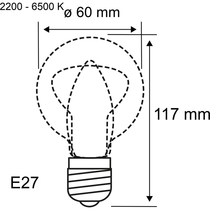 Standard 230V Smart Home Zigbee 3.0 LED Birne E27 806lm 9W RGBW+ dimmbar Matt – Bild 2