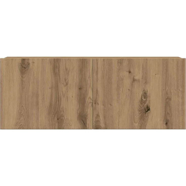vidaXL 6-tlg. TV-Schrank-Set Wandmontage Artisan-Eiche Holzwerkstoff 3329150 – Bild 6