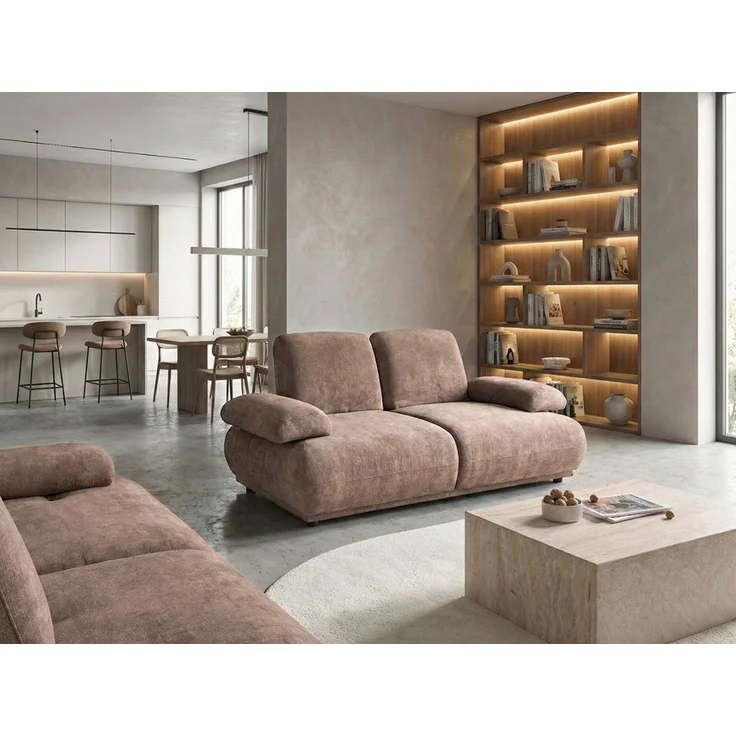 Sofa 2-Sitzer NACKA Braun – Bild 3