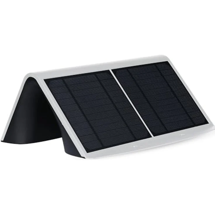V-TAC Weiße Solar-Wandleuchten IP65, 8W, 850 Lumen, 4000K Tagesweiß, 270x221x109.2 mm – Bild 5