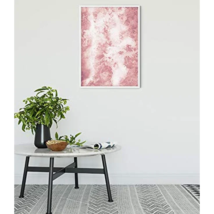 Komar Pink Bubbles Wandbild, seidenmatter Kunstdruck auf fotopapiert, 40 x 50 cm, ohne Rahmen, made in Germany – Bild 2