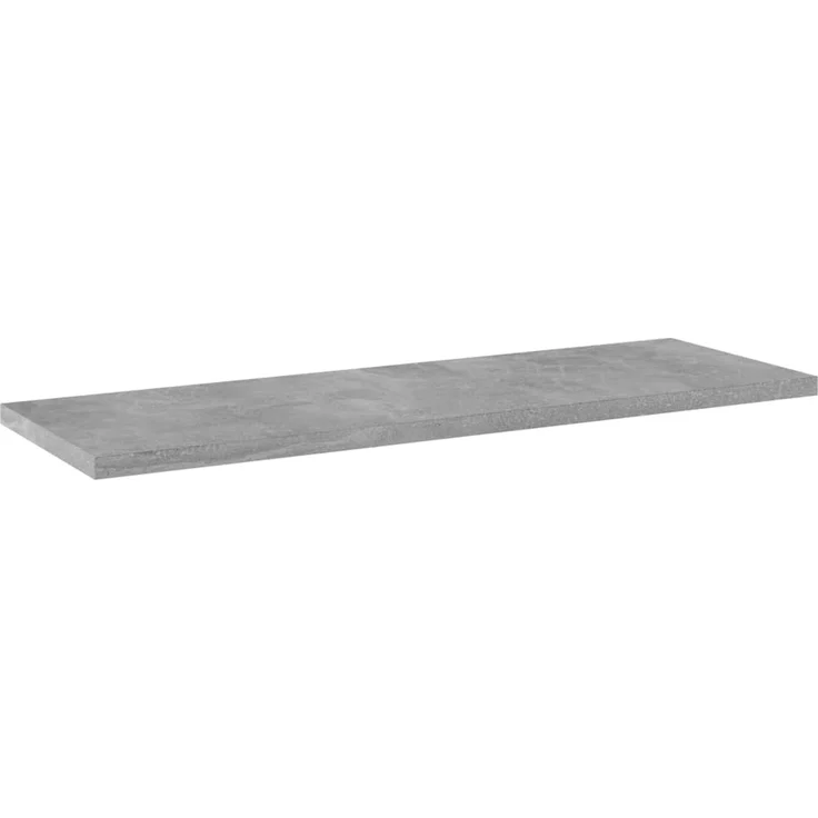 vidaXL Bücherregal-Bretter 4 Stk. Betongrau 60x20x1,5 cm Holzwerkstoff 805226 – Bild 2