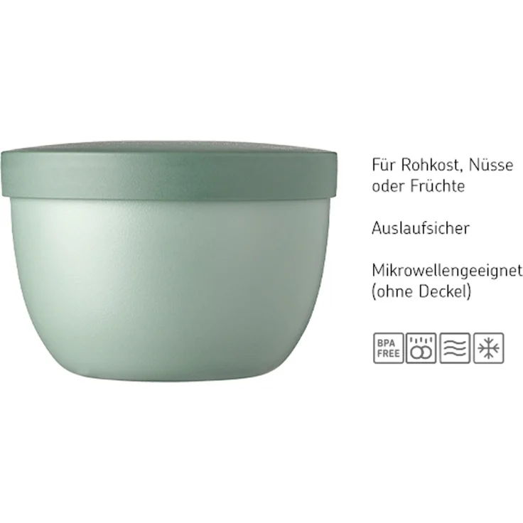Mepal ELLIPSE Snackpot 350 ml Nordic Black – Bild 3