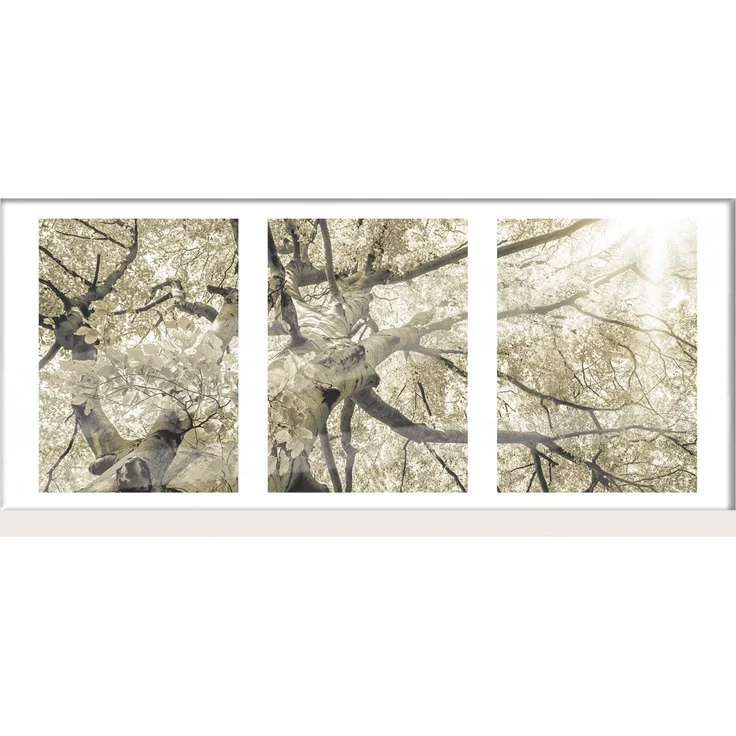 Bilderrahmen Holz Luzern weiß 23 x 50 cm