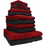 Betz Handtuch Set 12er Frottier Handtuch-Set PREMIUM 100% Baumwolle, 100% Baumwolle, (12-tlg)