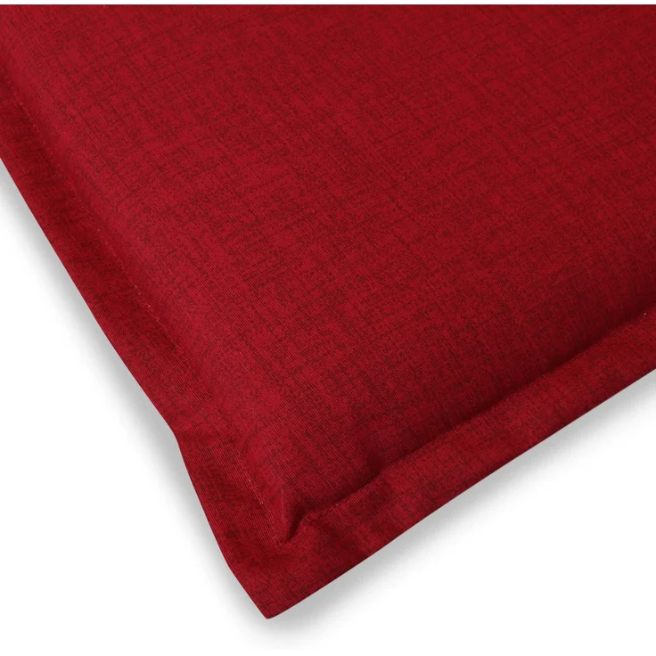 Gardissimo PREMIUM Niederlehner Gartenstuhl Auflagen 100x50x8cm rot – Bild 6