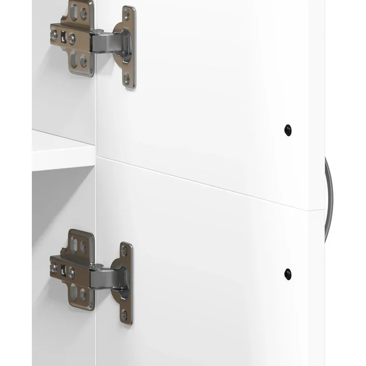 vidaXL Aktenschrank Weiß 60x32x153 cm Holzwerkstoff 3276644 – Bild 7
