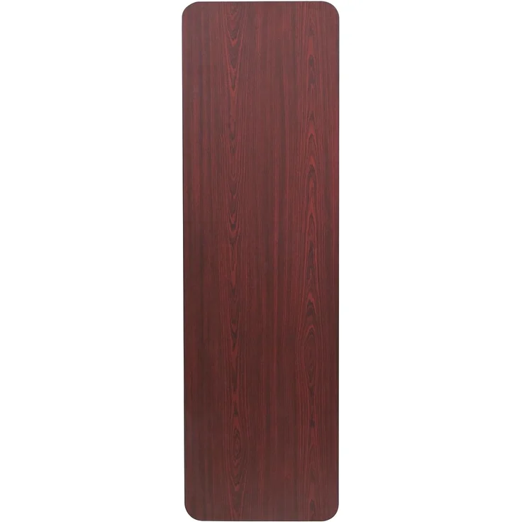 Flash Furniture Frankie Trainingstisch, 152 cm, Mahagoni, Melamin, Laminat, zusammenklappbar – Bild 6