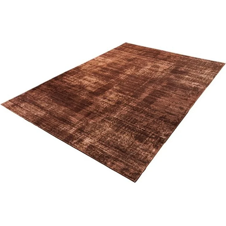 riess-ambiente Designteppich SOFT TOUCH 230x160cm kupfer braun · Indoor Kurzflor-Teppich, rechteckig, Höhe: 7 mm, Wohnzimmer · Fußbodenheizung-geeignet · pflegeleicht · modernes Design – Bild 4