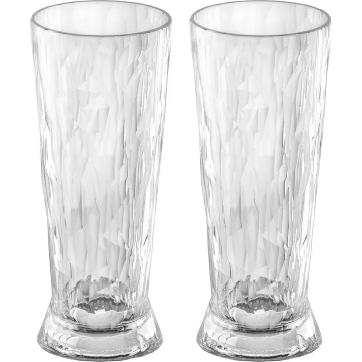 Koziol CLUB NO. 10 Bierglas Superglas 2er Set 300 ml - A