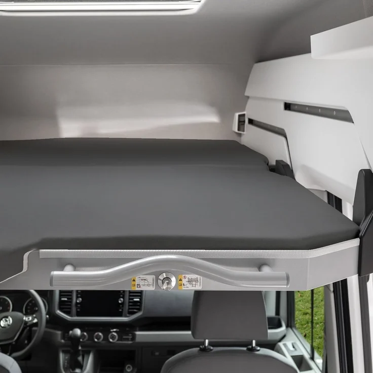 BLACK FOREST FOX Spannbettlaken Spannbettlaken VW Grand California 600 2 tlg. Hochbett OEKO-TEX®, Baumwolle, Gummizug: rundum – Bild 1