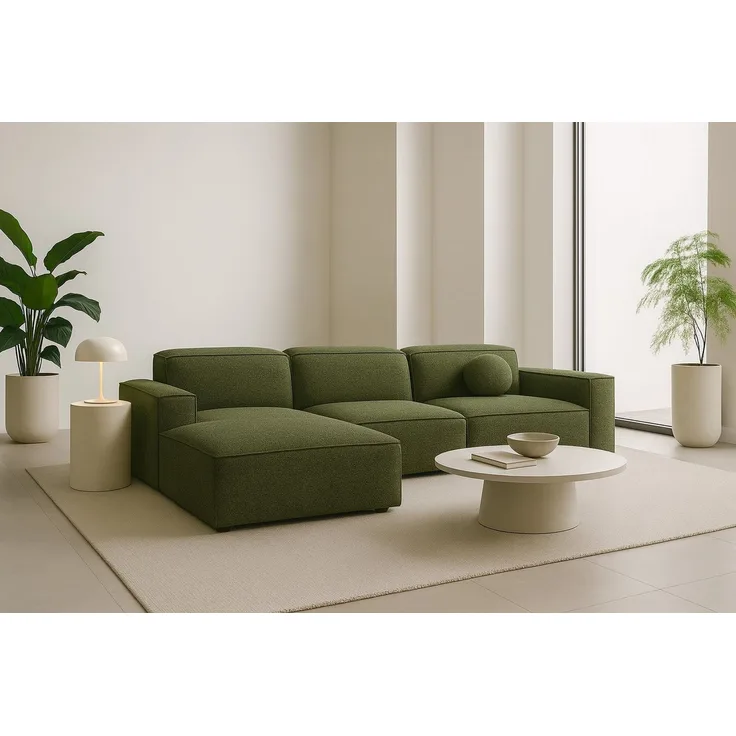 Kaiser Möbel Ecksofa Ecksofa Cursal L-Form – modular, modern, unvergleichlich bequem, Einzelsofa