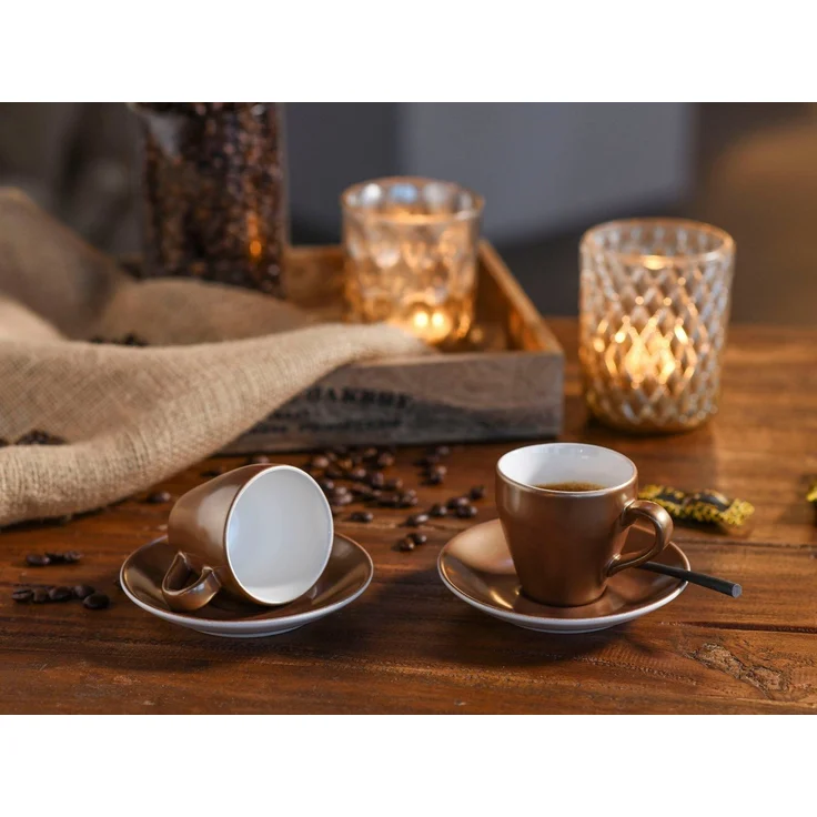 Golden Days Weiss, Espressoset 4-tlg (mo) – Bild 3