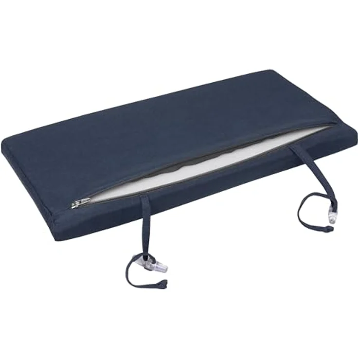 Beautissu Rollliegenauflage Loft RL 200 x 60 x 5 cm Dunkelblau – Bild 7