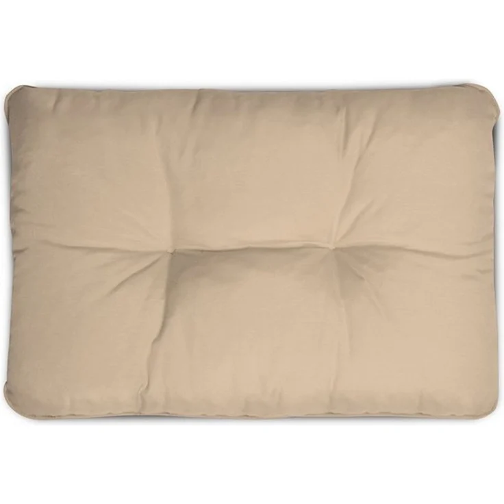 Beautissu Sitzkissen Lounge Kissen Outdoor Rückenkissen Flair LK, 50x40x12cm, Beige, 50x40x12 cm – Wetterfest Schmutzabweisend Polster für Gartenmöbel – Bild 3