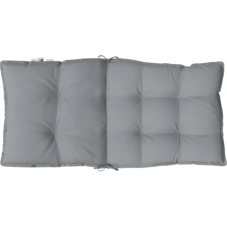 vidaXL Niedriglehner-Auflagen 4 Stk. Grau Oxford-Gewebe 377675 – Bild 7