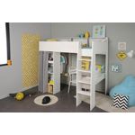 Parisot 'Taylor 11' Funktionsbett weiß 90x200