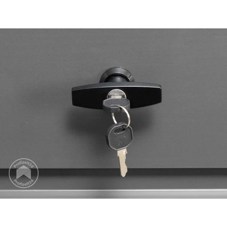 GFP Primeyard Gartenbox 102x61x61 cm Aufbewahrungsbox Auflagenbox Gartentruhe Metall Anthrazit – Bild 8