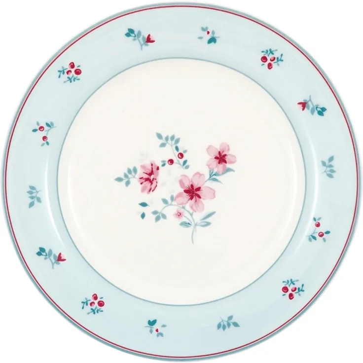 Greengate Teller 20 cm Alasie white