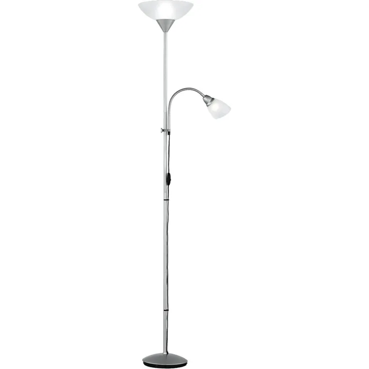 LED Stehleuchte mit verstellbarem Lesearm ERZWO