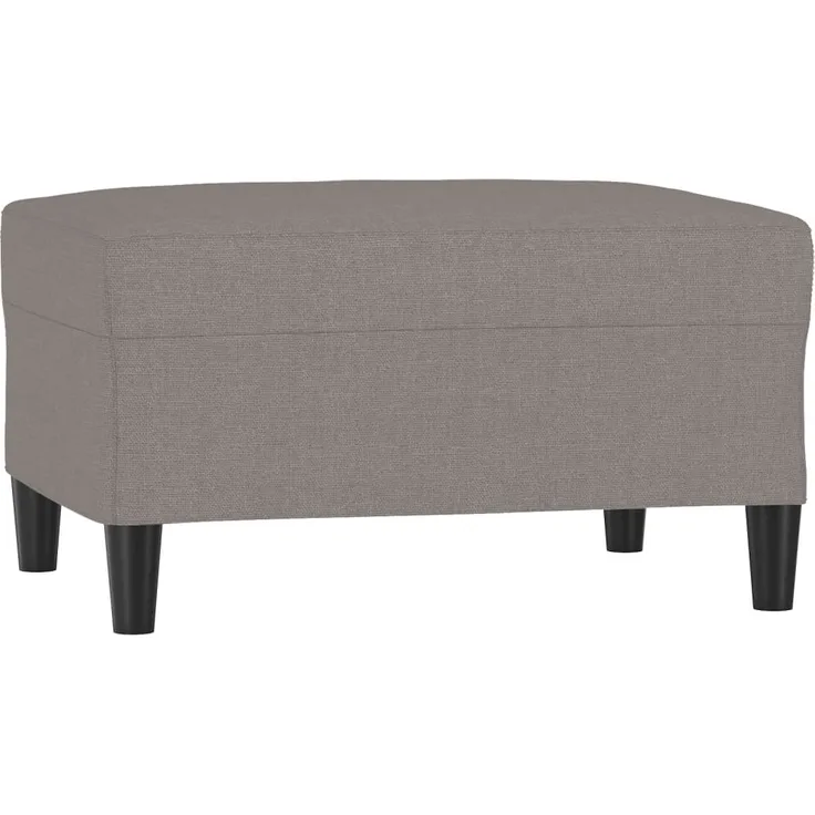 vidaXL Fußhocker Taupe 70 x 55 x 41 cm Stoff [349310]