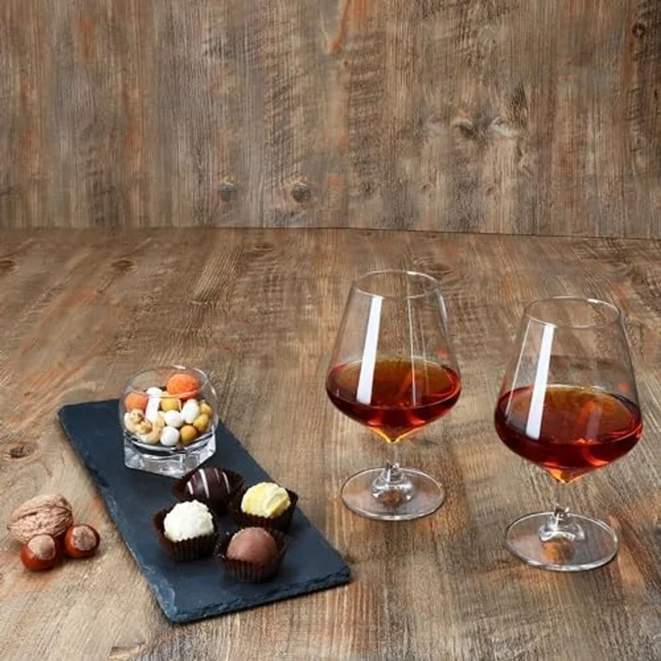 MamboCat Schnapsglas 6x Specials Spirits Brandy-Gläser 150ml mit Fuß Cognac-Schwenker, Glas – Bild 4