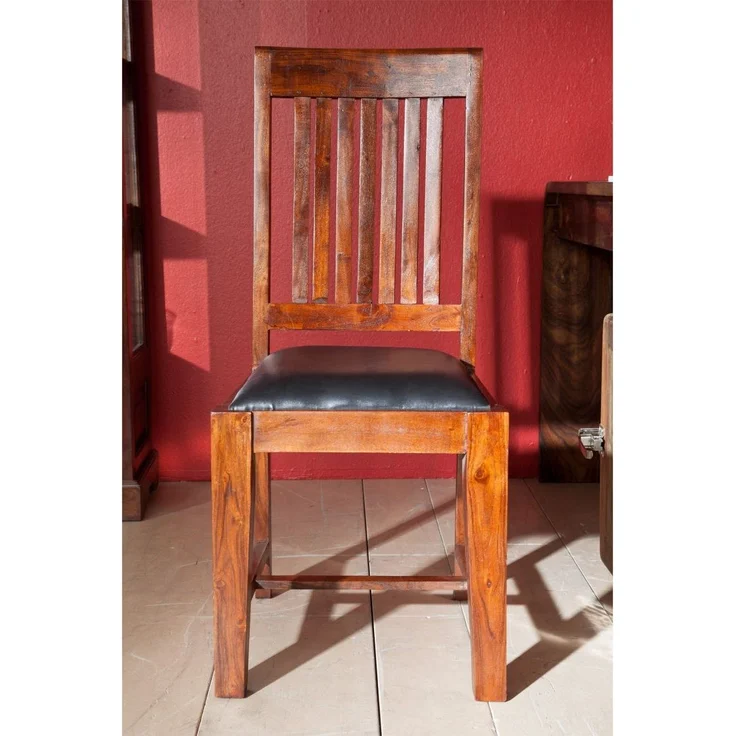 Stuhl Akazie 48x51x100 nougat lackiert OXFORD #15 – Bild 2