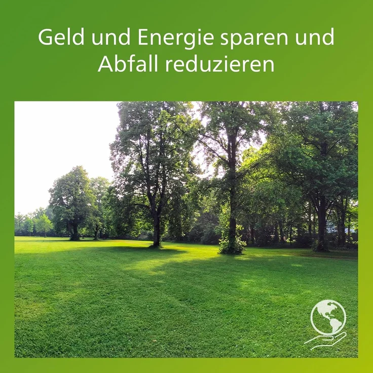Philips LED Bustan ultra effiziente Außenwandleuchte 9W, 2700K warmweißes Licht, Anthrazit, IP44 wetterfest, Doppelpack – Bild 3