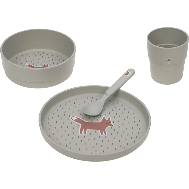Lässig Geschirr-Set 4-tlg. Little Forest Fox – Bild 1