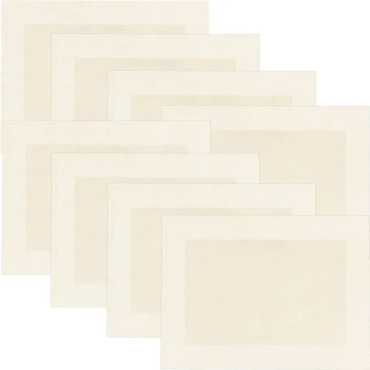 Erwin Müller Platzset Tischset "Lissabon" 8er-Pack, abwaschbar Uni – Bild 4