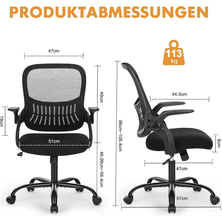 DUMOS Stauraumschrank Kommode mit Stoffschubladen, Stoffkommode für Schlafzimmer Geeignet Schubladenschränke – Bild 3