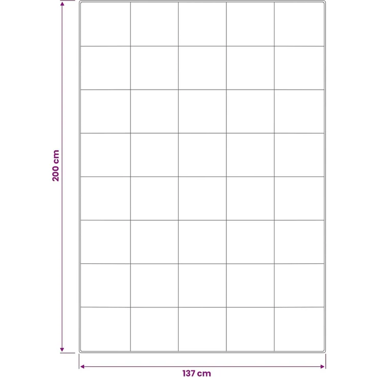 vidaXL Bettdecke und Kissen Set 2 Stk. 137x200 cm Sommer 140 GSM Wolle 3440837 – Bild 12