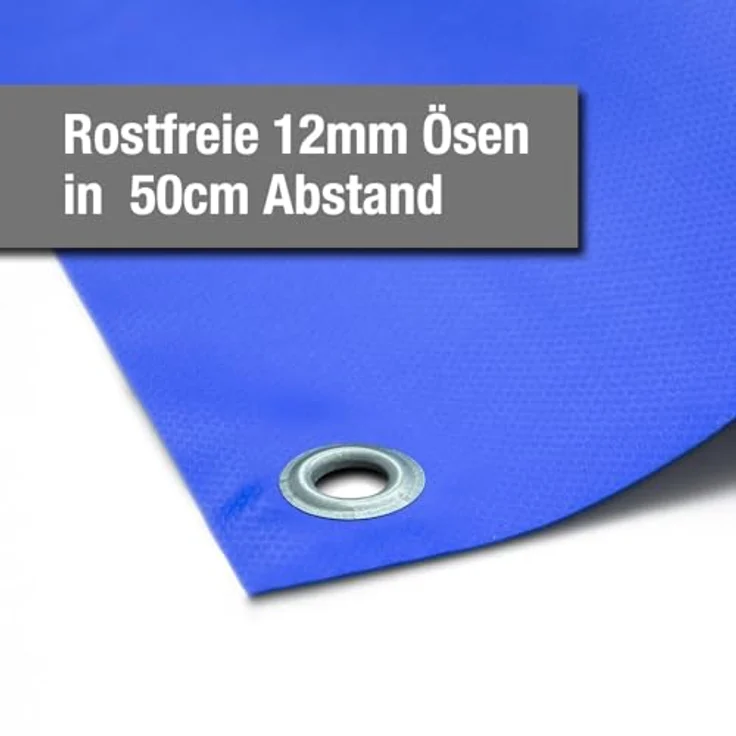 ANKO Planen Schutzplane Plane PVC 700g/m² LKW Plane mit Ösen Abdeckplane, Gewebeplane Schutzplane matt reißfest stabil – Bild 3