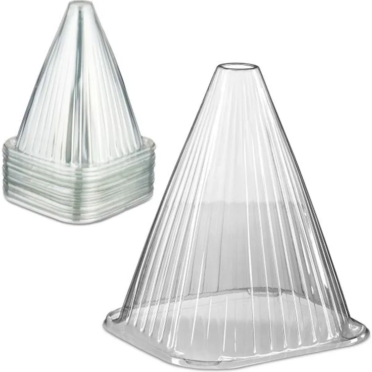 Transparenter Pflanzenhut im 80er Set 10047867