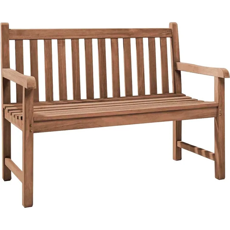 Gartenbank Kampen, Echtholz, Holzfarben, 120 x 92 x 60 cm