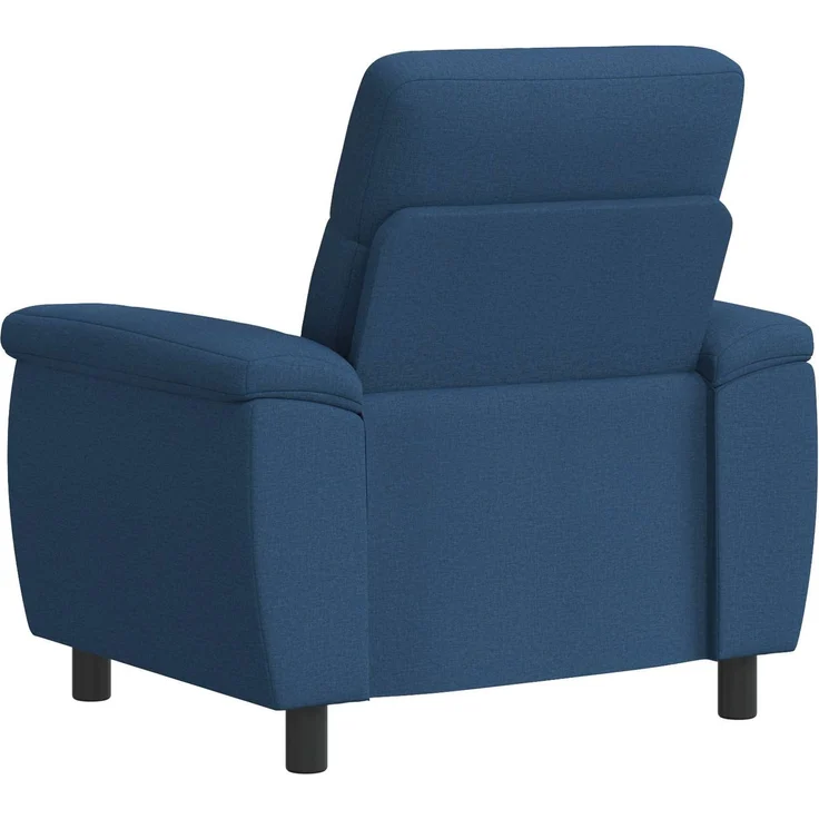 vidaXL Sofa Blau 95 x 90 x 95 cm Stoff 42040903 – Bild 4