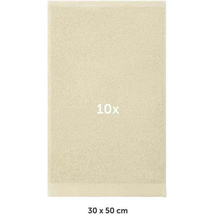 Blumtal Gästehandtücher Premium 30x30cm oder 30x50cm weich und saugstark, Frottee (10-St), 10er (30x50cm), 12er und 24er Set (30x30cm), 100% Baumwolle – Bild 2