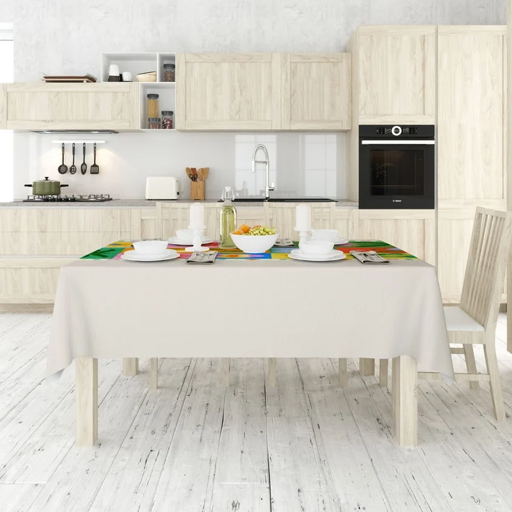 Hermia Concept 'Asr-tblclt25 -23 - 140 x 180' Tischdecke, Mehrfarbig, 140 x 180 cm – Bild 2