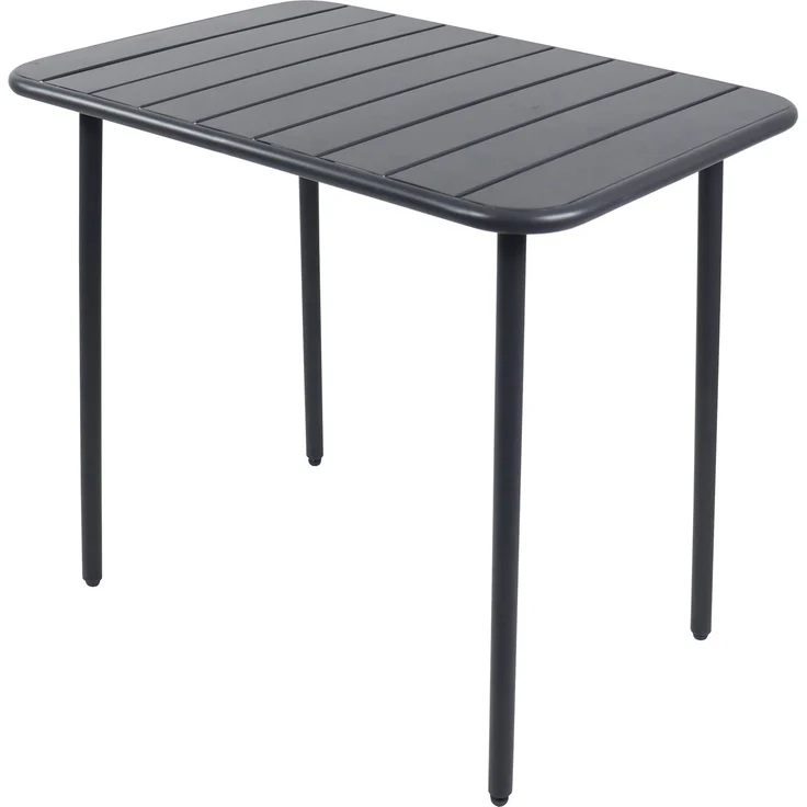 VCM Gartentisch Sumila 920271 Schwarz H. 72 x B. 80 x T. 55 cm – Bild 1
