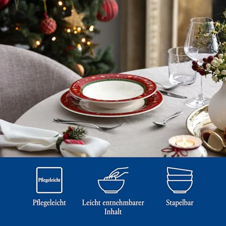 Villeroy & Boch Toy's Delight Suppenteller ø 23 cm Rot – Bild 6