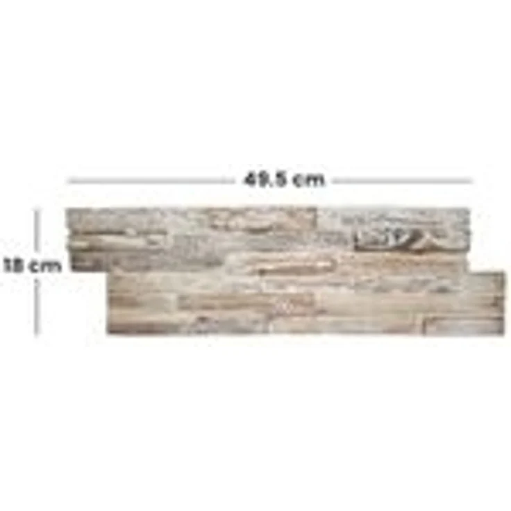 Holz Wandverkleidung White Washed Coral – Bild 10