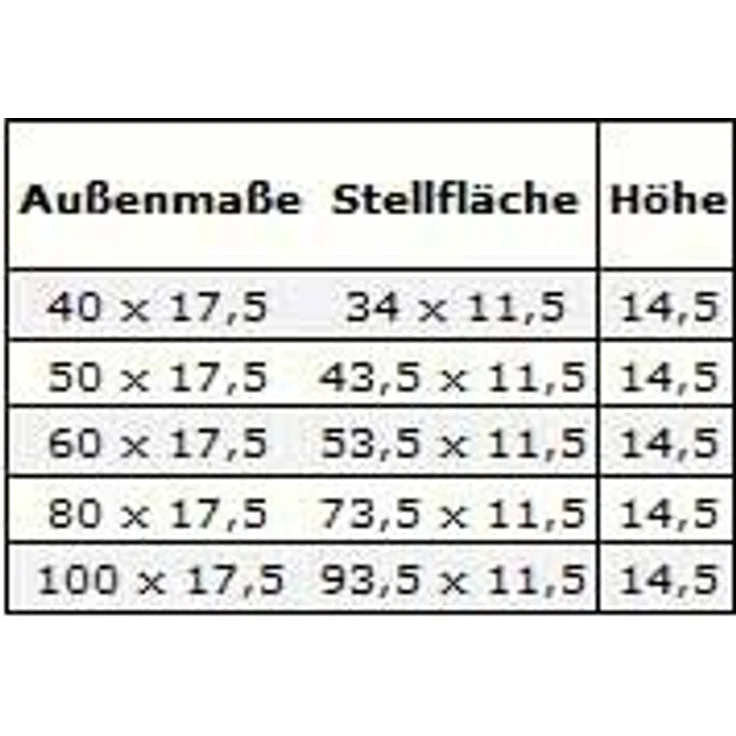 Blumenkasten Standard 100 x 15,5 cm weiß – Bild 3
