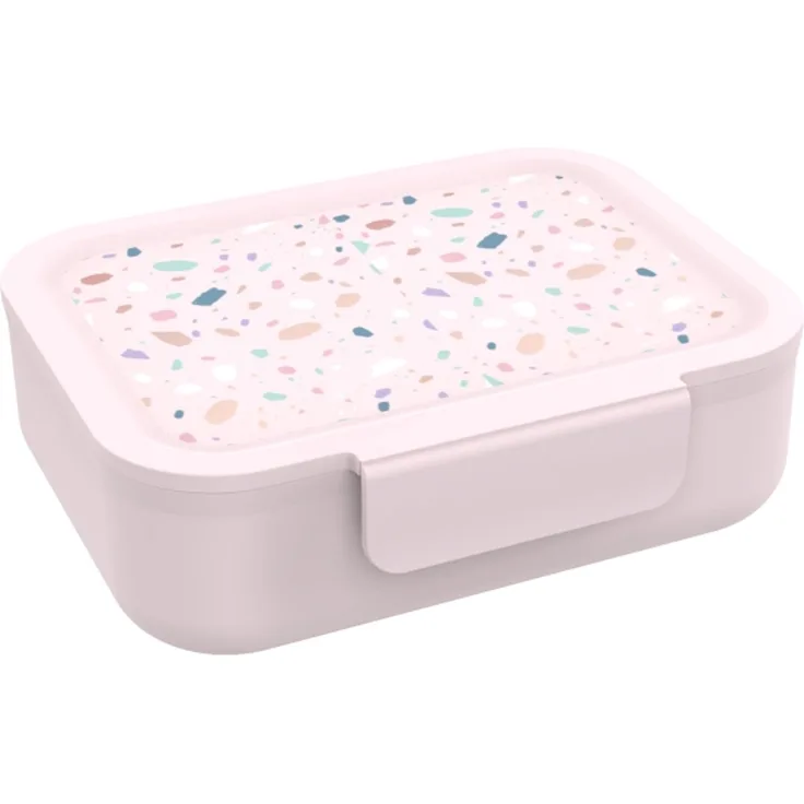 LUNCH BUDDIES Terrazzo-Lunchbox mit Trennwand