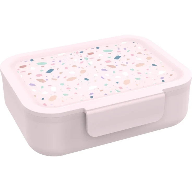 LUNCH BUDDIES Terrazzo-Lunchbox mit Trennwand