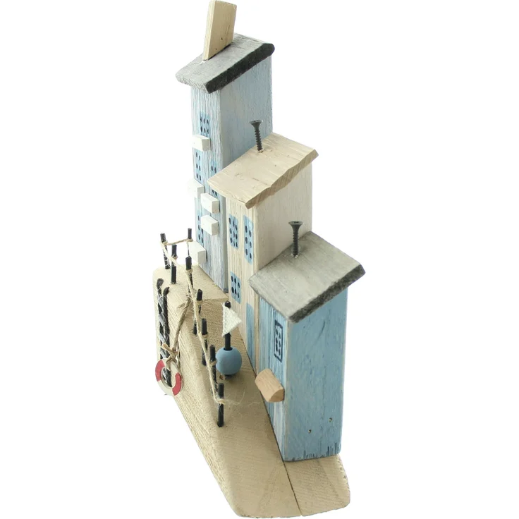 Dekohäuschen Hafenpromenade Wohndekoration Deko Tischdeko Wanddeko – Bild 4