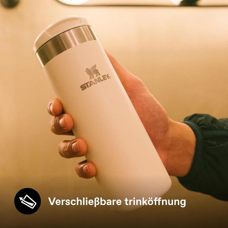 Stanley The AeroLight? Transit Mug 0.47L Cream Gloss – Bild 7