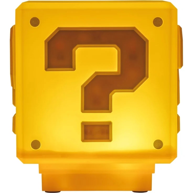 Paladone Stehlampe Super Mario Tischlampe Mini Fragezeichen-Block – Bild 10