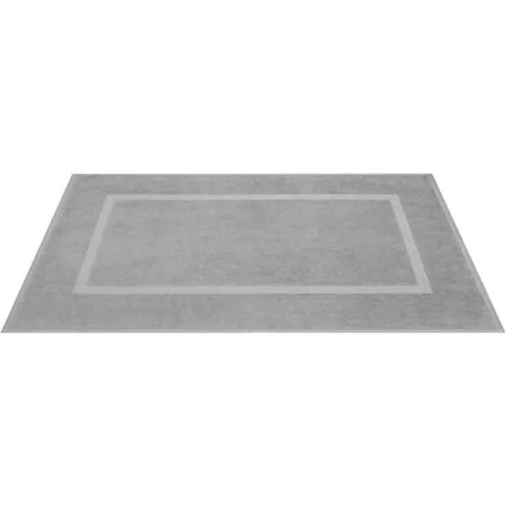 HAMMETEX Badematte Hotelmatte, Duschvorleger, 51 x 86 cm, Höhe 5 mm, beidseitig nutzbar, Baumwolle, rechteckig, 2-teiliges Set, einfarbig, 900 g/m², 100% Baumwolle – Bild 5